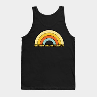 Retro British Virgin Islands Tank Top